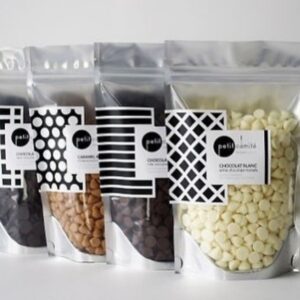 1- Side Silver Foil Stand-Up Pouches (50pcs/pack)