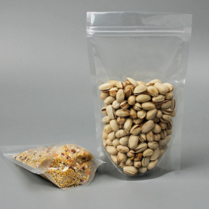 Clear Stand-Up Ziplock (50pcs/pack)